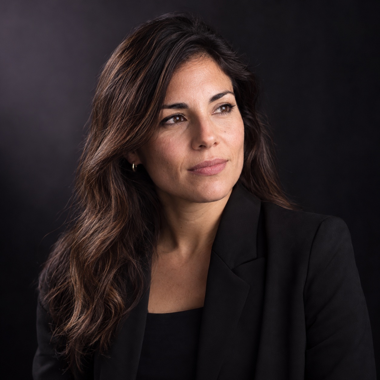 Retrato editorial de María Velasco